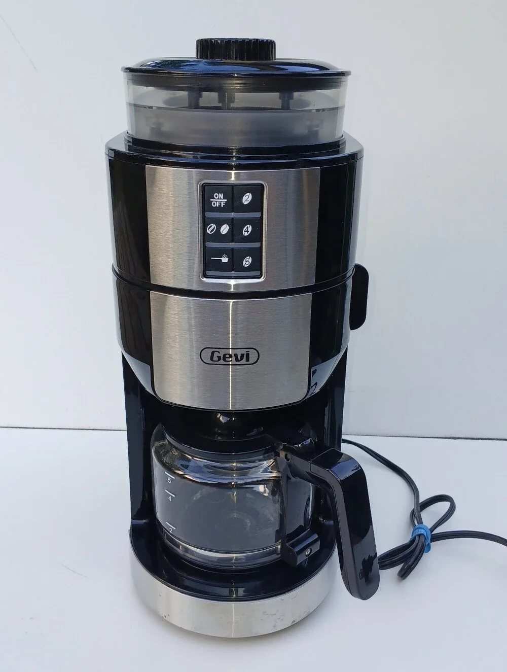 Gevi 10-Cup Programmable Grind and Brew Coffee Maker